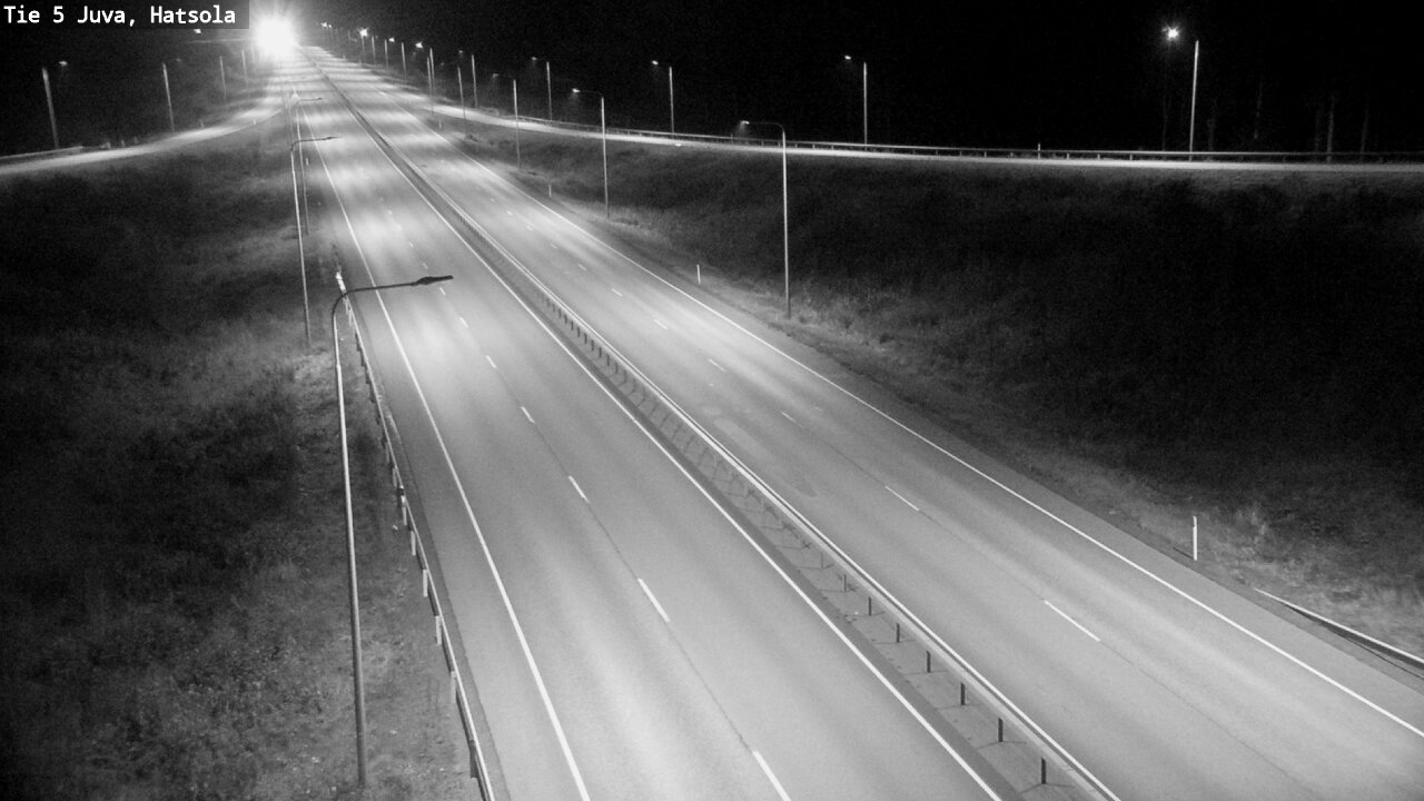 Weather Camera Image Väg 5 Juva, Hatsola, Juva, Etelä-Savo