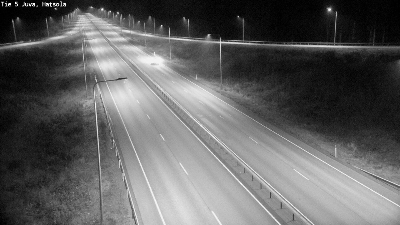 Weather Camera Image Väg 5 Juva, Hatsola, Juva, Etelä-Savo