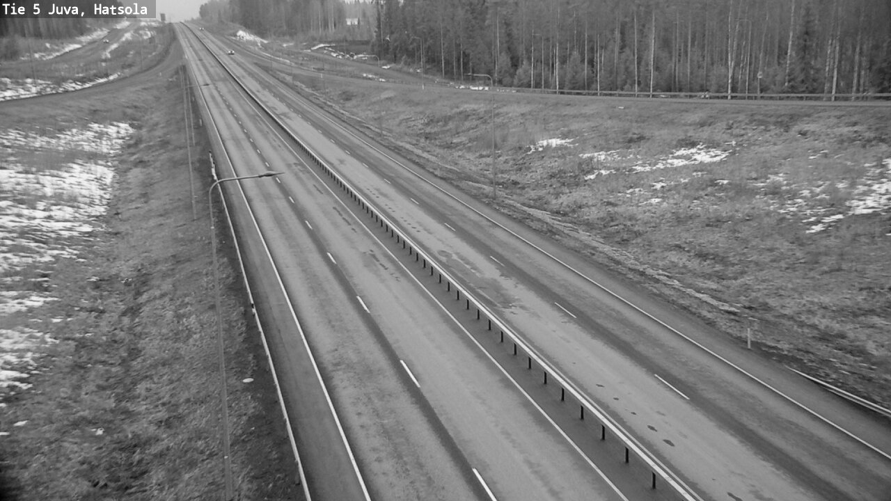 Weather Camera Image Road 5 Juva, Hatsola, Juva, Etelä-Savo