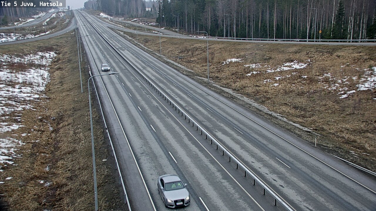 Weather Camera Image Road 5 Juva, Hatsola, Juva, Etelä-Savo