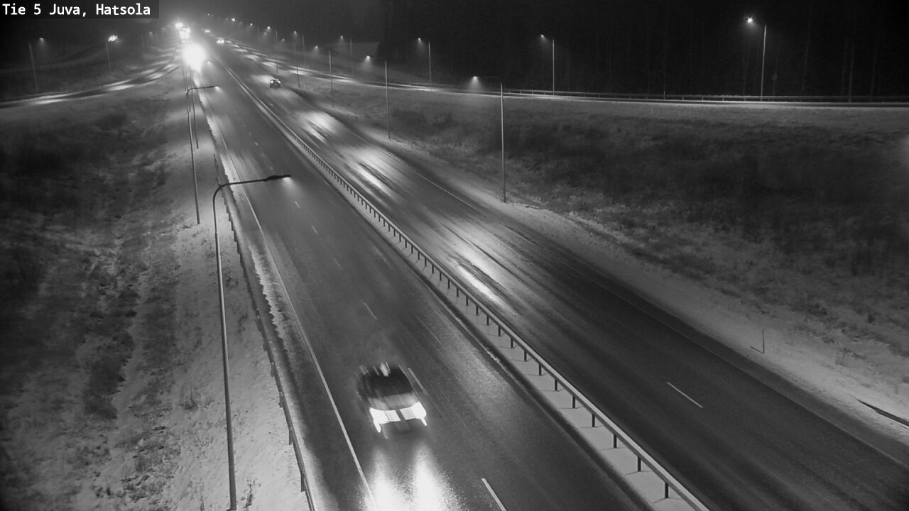 Weather Camera Image Väg 5 Juva, Hatsola, Juva, Etelä-Savo