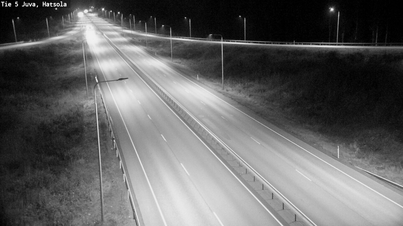 Weather Camera Image Väg 5 Juva, Hatsola, Juva, Etelä-Savo