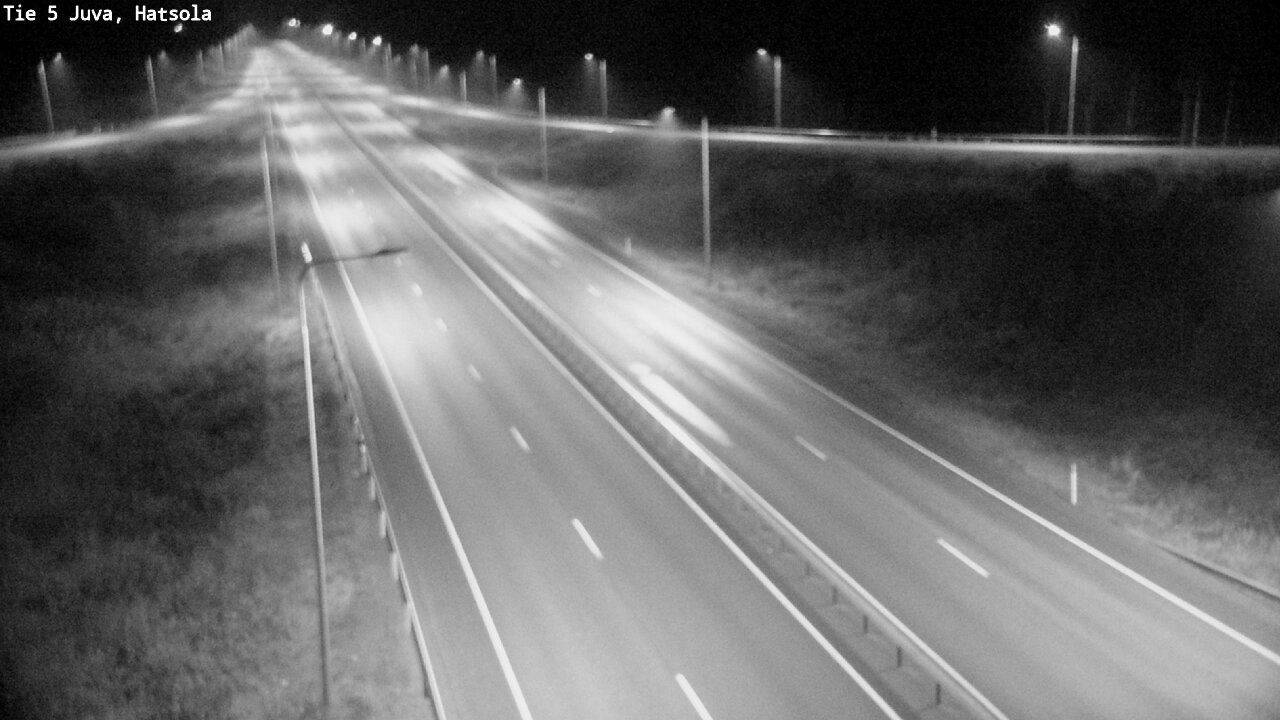 Weather Camera Image Väg 5 Juva, Hatsola, Juva, Etelä-Savo