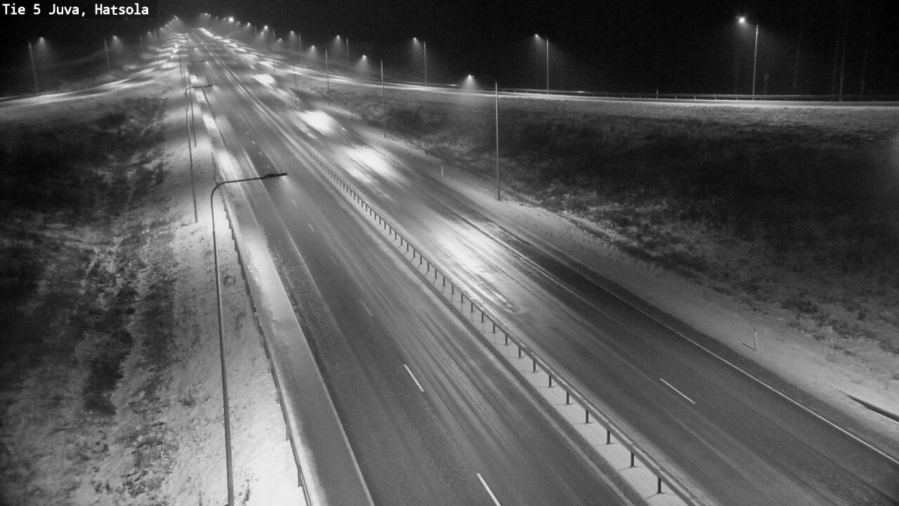 Weather Camera Image Väg 5 Juva, Hatsola, Juva, Etelä-Savo