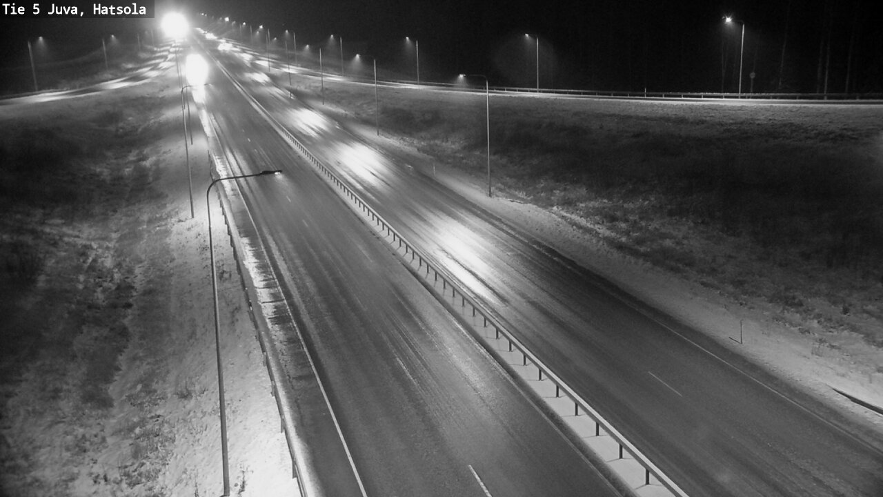 Weather Camera Image Väg 5 Juva, Hatsola, Juva, Etelä-Savo