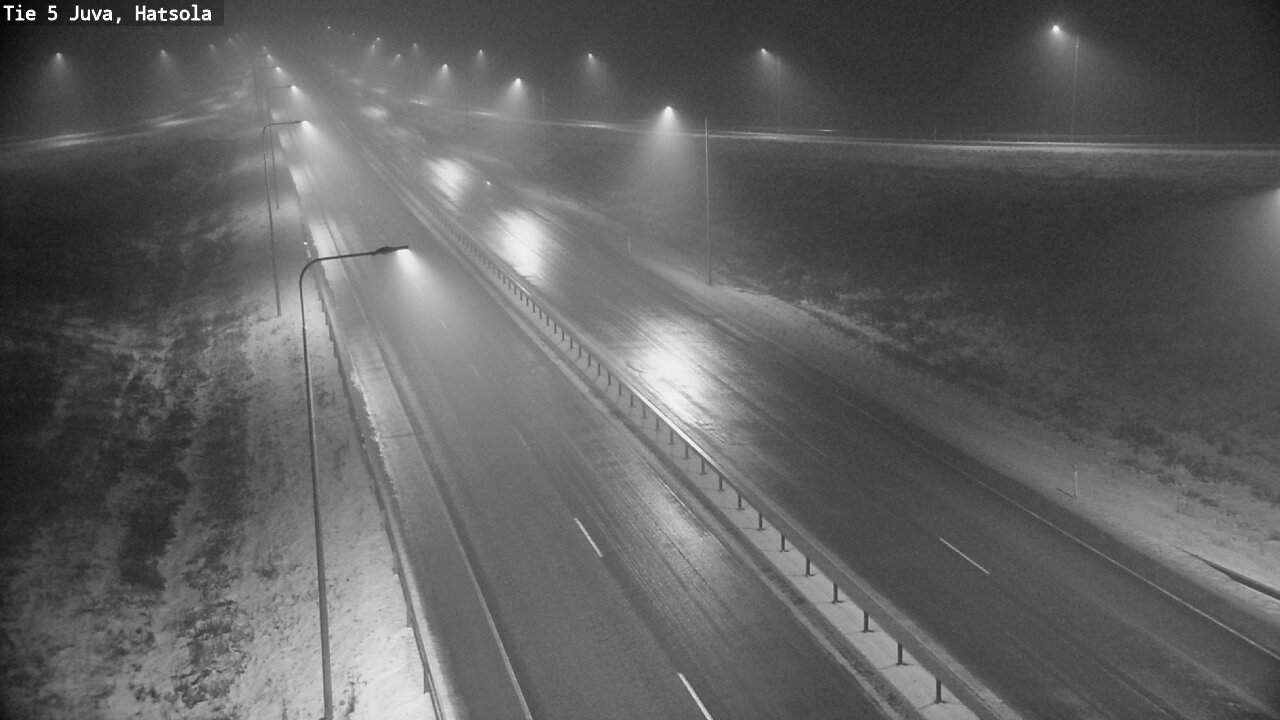 Weather Camera Image Väg 5 Juva, Hatsola, Juva, Etelä-Savo