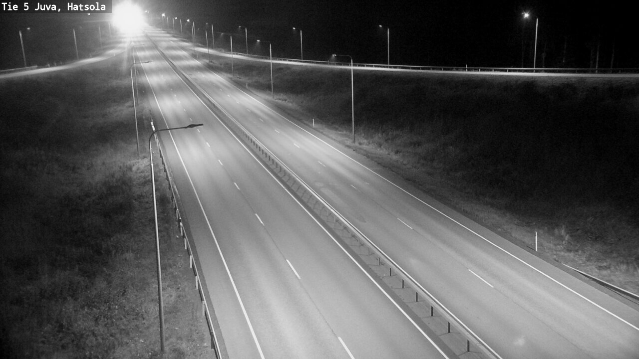 Weather Camera Image Väg 5 Juva, Hatsola, Juva, Etelä-Savo