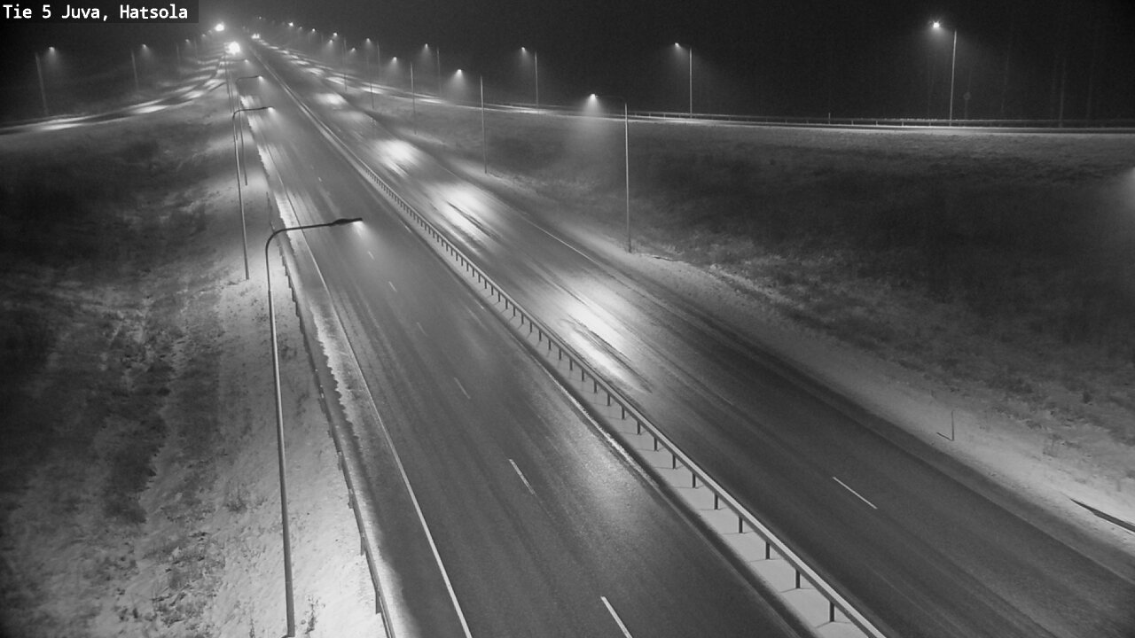 Weather Camera Image Väg 5 Juva, Hatsola, Juva, Etelä-Savo