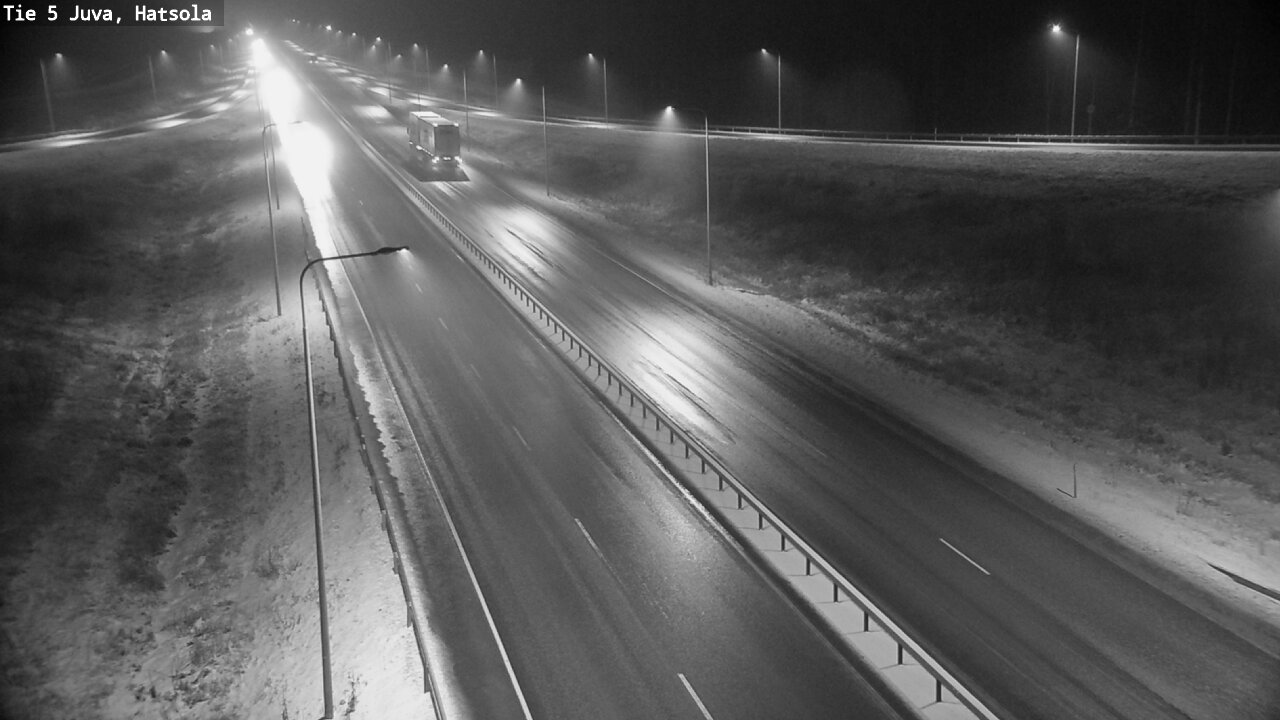 Weather Camera Image Väg 5 Juva, Hatsola, Juva, Etelä-Savo