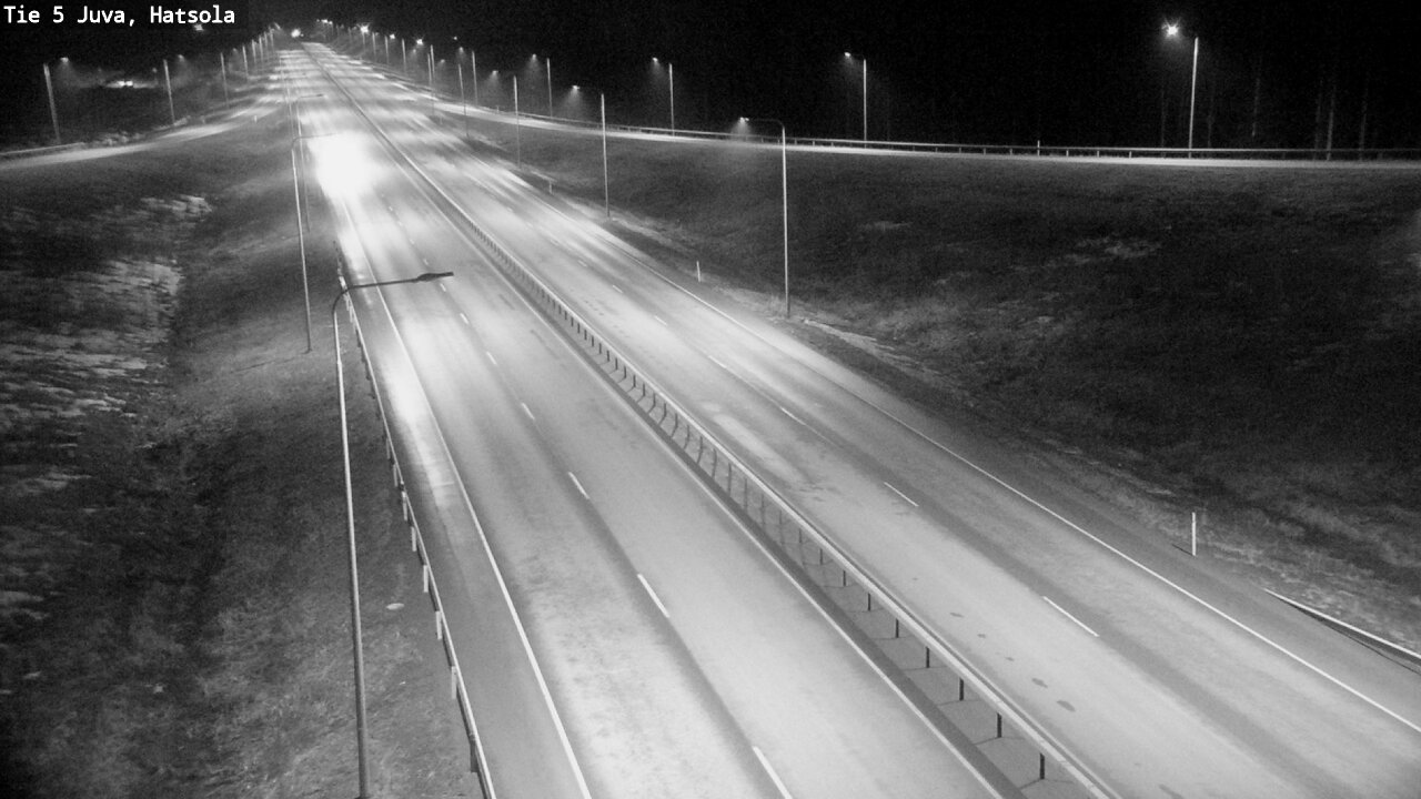 Weather Camera Image Road 5 Juva, Hatsola, Juva, Etelä-Savo
