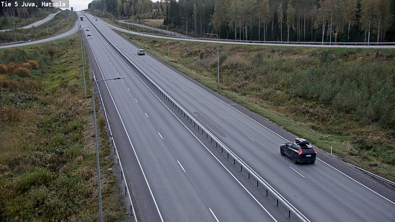 Weather Camera Image Road 5 Juva, Hatsola, Juva, Etelä-Savo