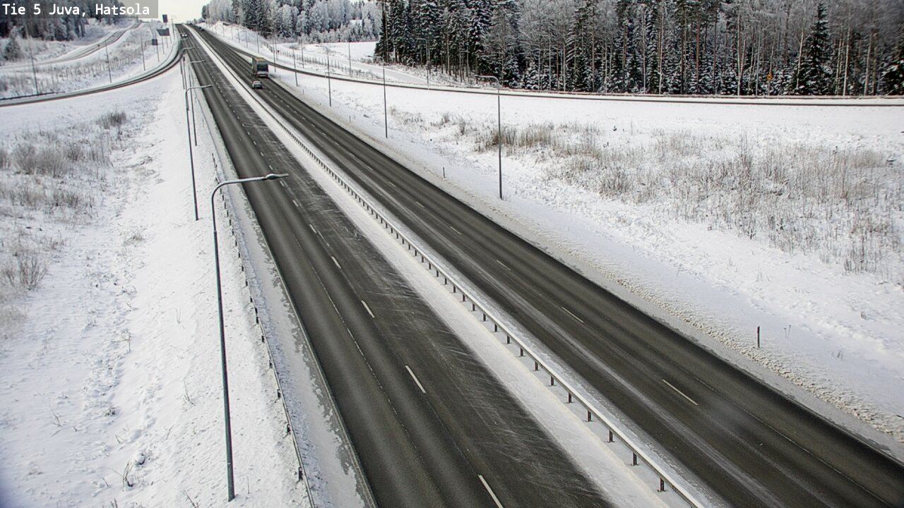 Weather Camera Image Road 5 Juva, Hatsola, Juva, Etelä-Savo