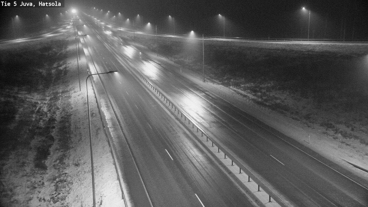 Weather Camera Image Väg 5 Juva, Hatsola, Juva, Etelä-Savo