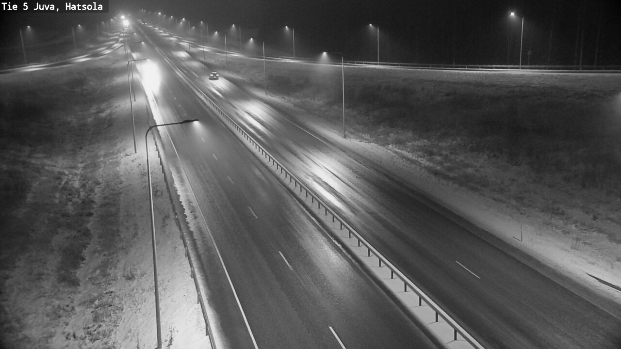 Weather Camera Image Väg 5 Juva, Hatsola, Juva, Etelä-Savo