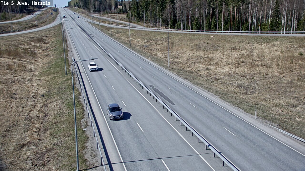 Weather Camera Image Road 5 Juva, Hatsola, Juva, Etelä-Savo