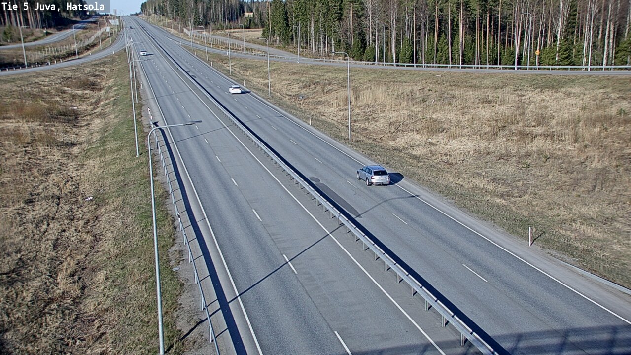 Weather Camera Image Road 5 Juva, Hatsola, Juva, Etelä-Savo