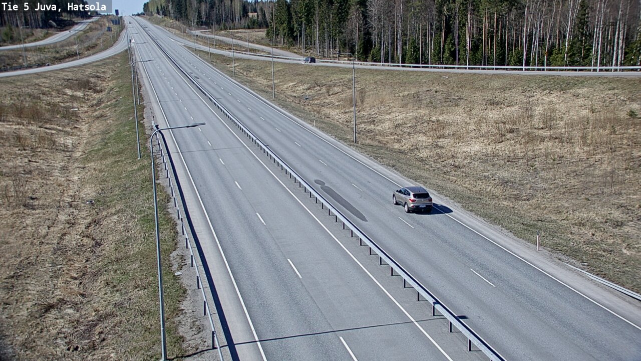 Weather Camera Image Road 5 Juva, Hatsola, Juva, Etelä-Savo