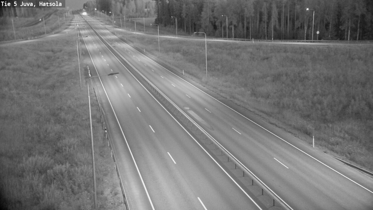 Weather Camera Image Väg 5 Juva, Hatsola, Juva, Etelä-Savo