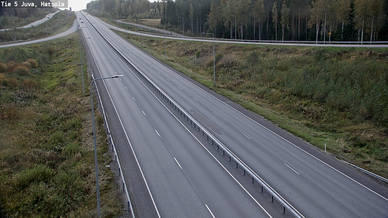 Weather Camera Image Road 5 Juva, Hatsola, Juva, Etelä-Savo