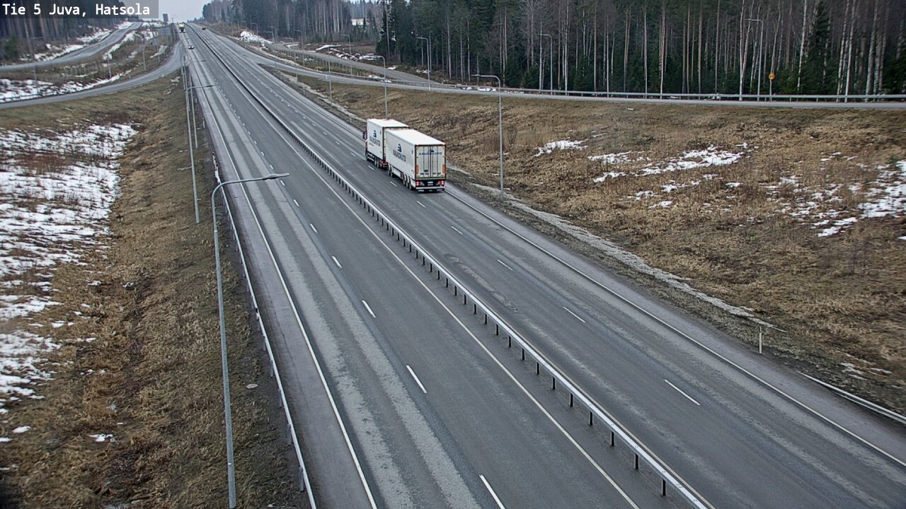 Weather Camera Image Road 5 Juva, Hatsola, Juva, Etelä-Savo