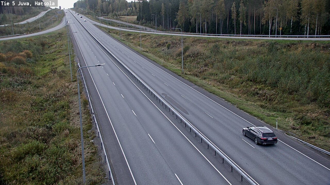 Weather Camera Image Road 5 Juva, Hatsola, Juva, Etelä-Savo
