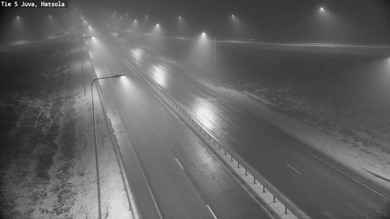 Weather Camera Image Väg 5 Juva, Hatsola, Juva, Etelä-Savo
