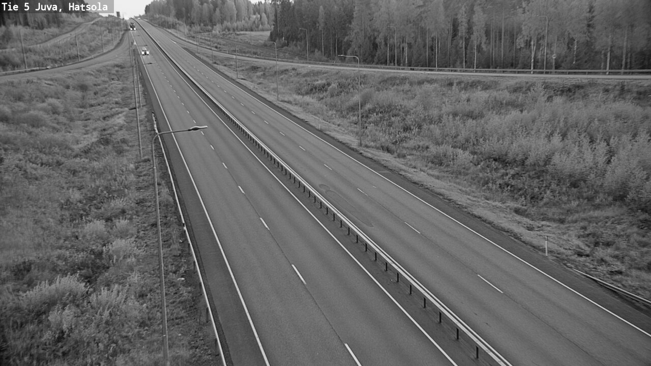 Weather Camera Image Väg 5 Juva, Hatsola, Juva, Etelä-Savo