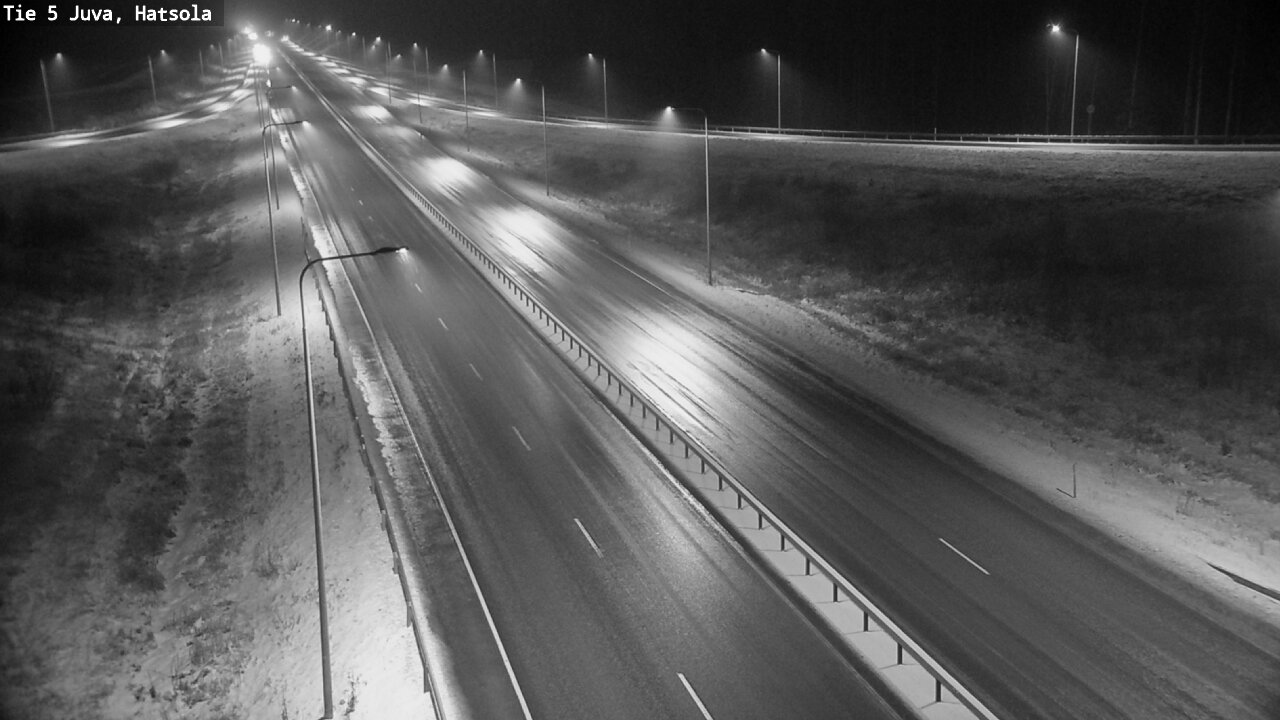 Weather Camera Image Väg 5 Juva, Hatsola, Juva, Etelä-Savo