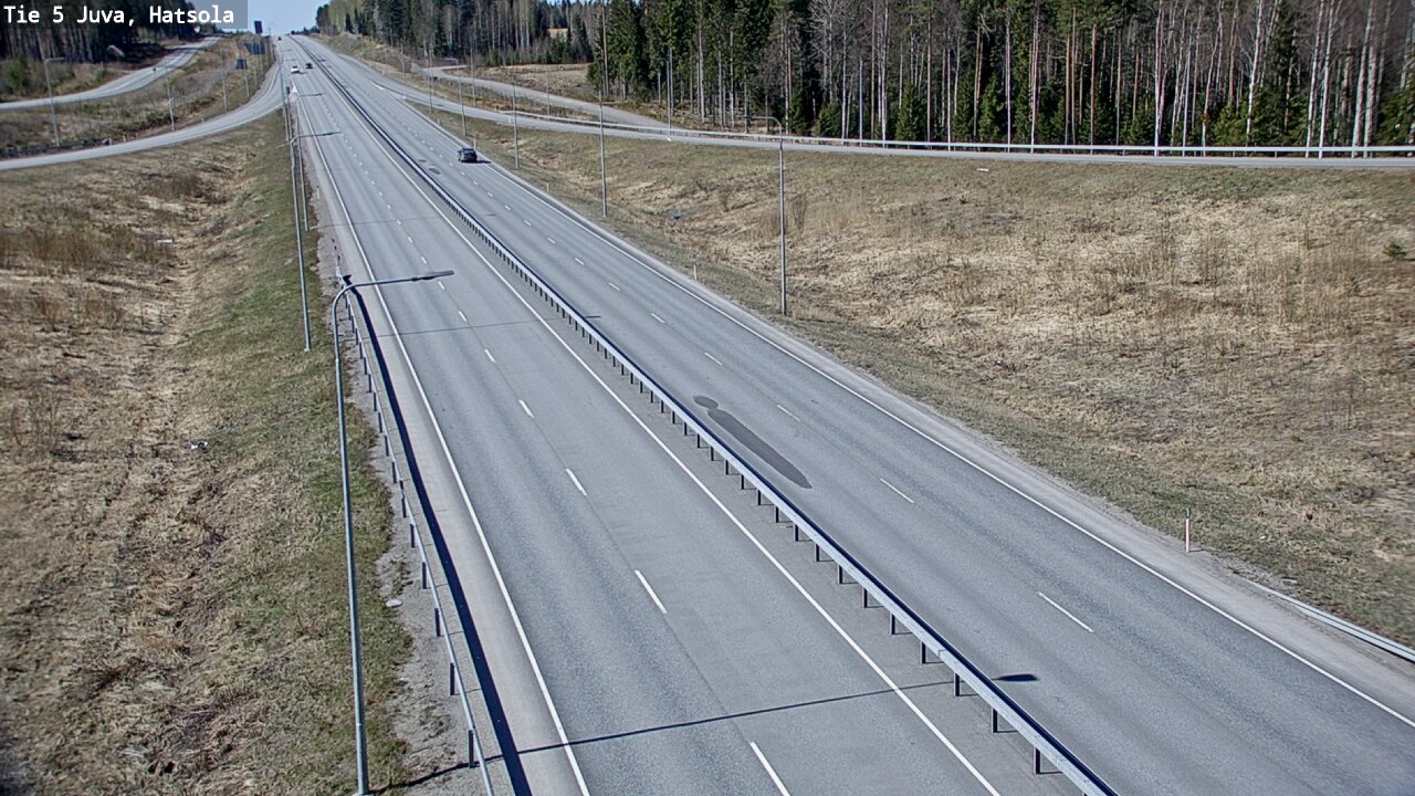 Weather Camera Image Road 5 Juva, Hatsola, Juva, Etelä-Savo