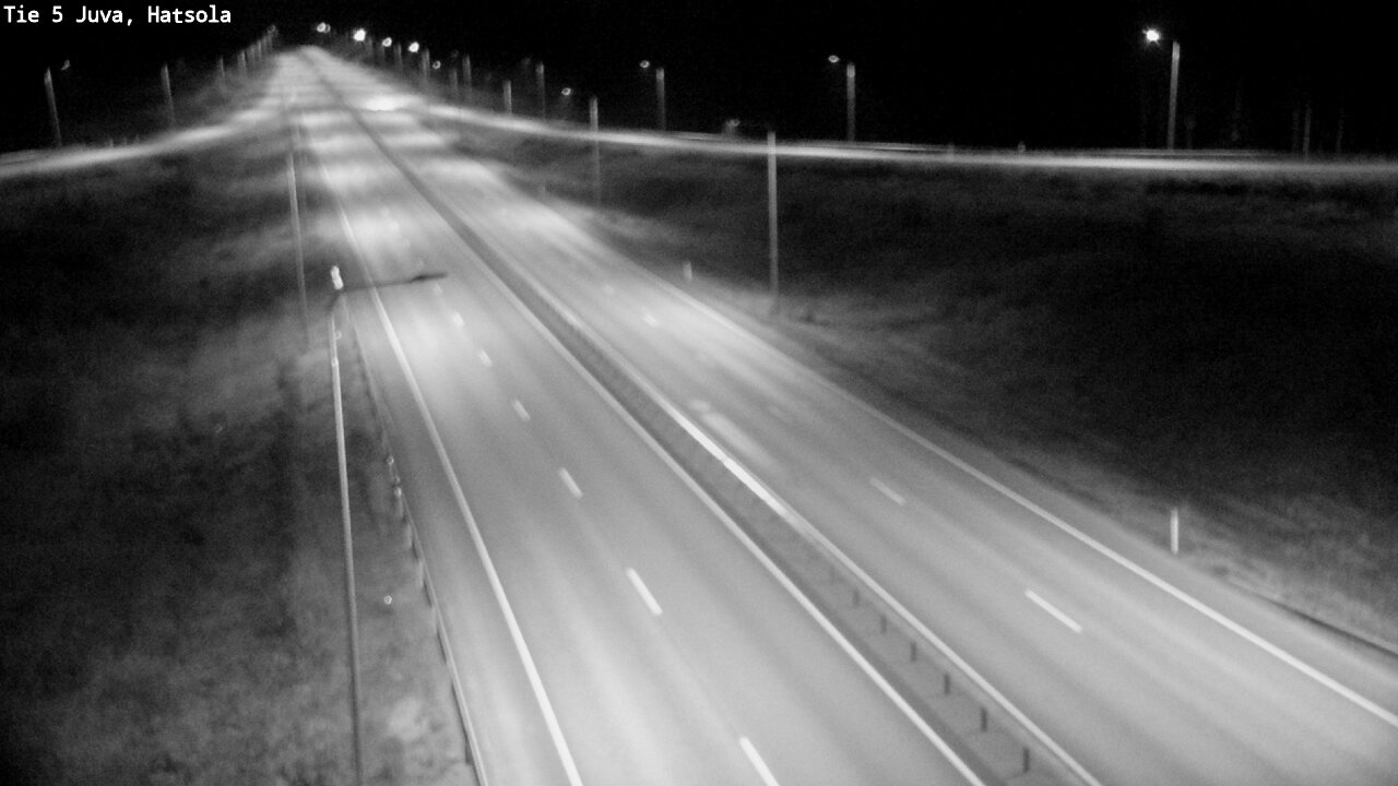 Weather Camera Image Väg 5 Juva, Hatsola, Juva, Etelä-Savo