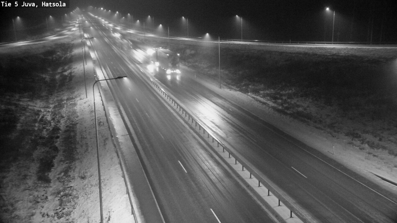 Weather Camera Image Väg 5 Juva, Hatsola, Juva, Etelä-Savo