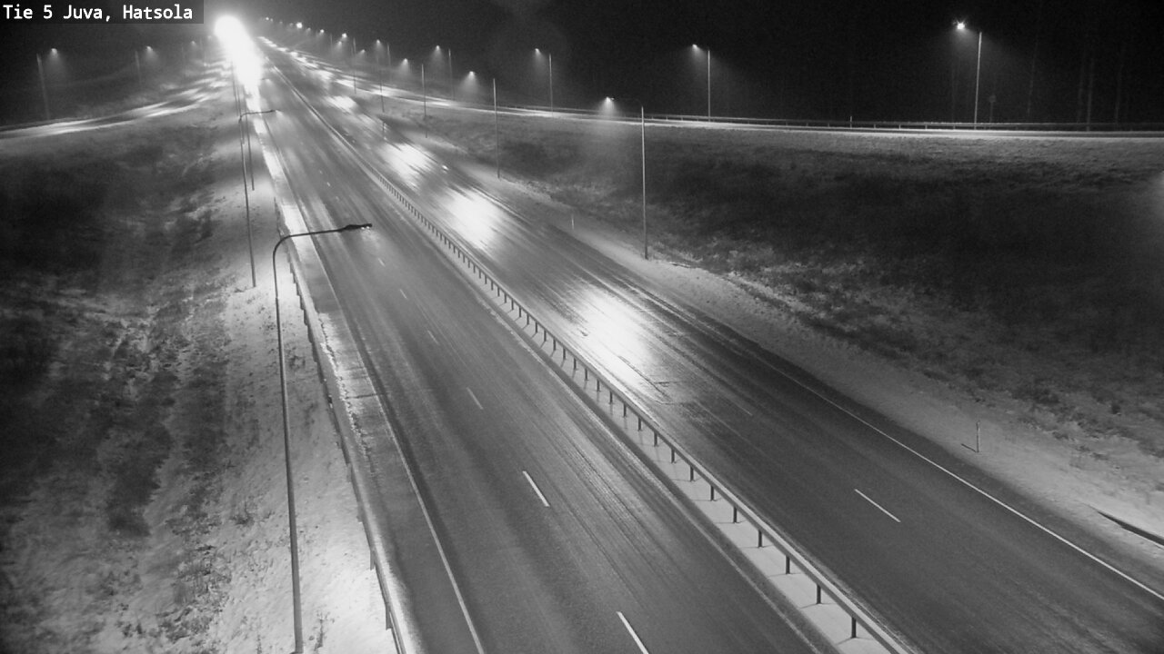 Weather Camera Image Väg 5 Juva, Hatsola, Juva, Etelä-Savo