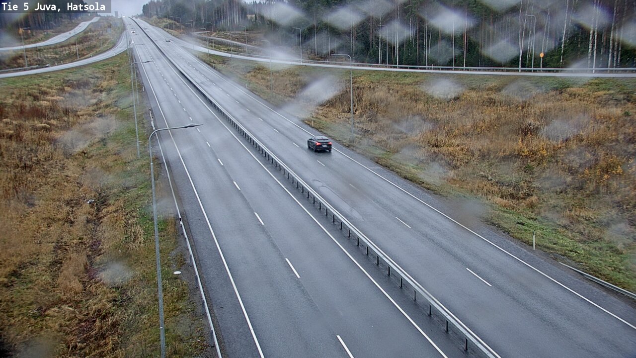 Weather Camera Image Road 5 Juva, Hatsola, Juva, Etelä-Savo