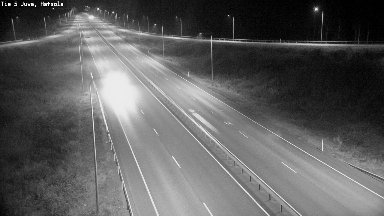 Weather Camera Image Väg 5 Juva, Hatsola, Juva, Etelä-Savo