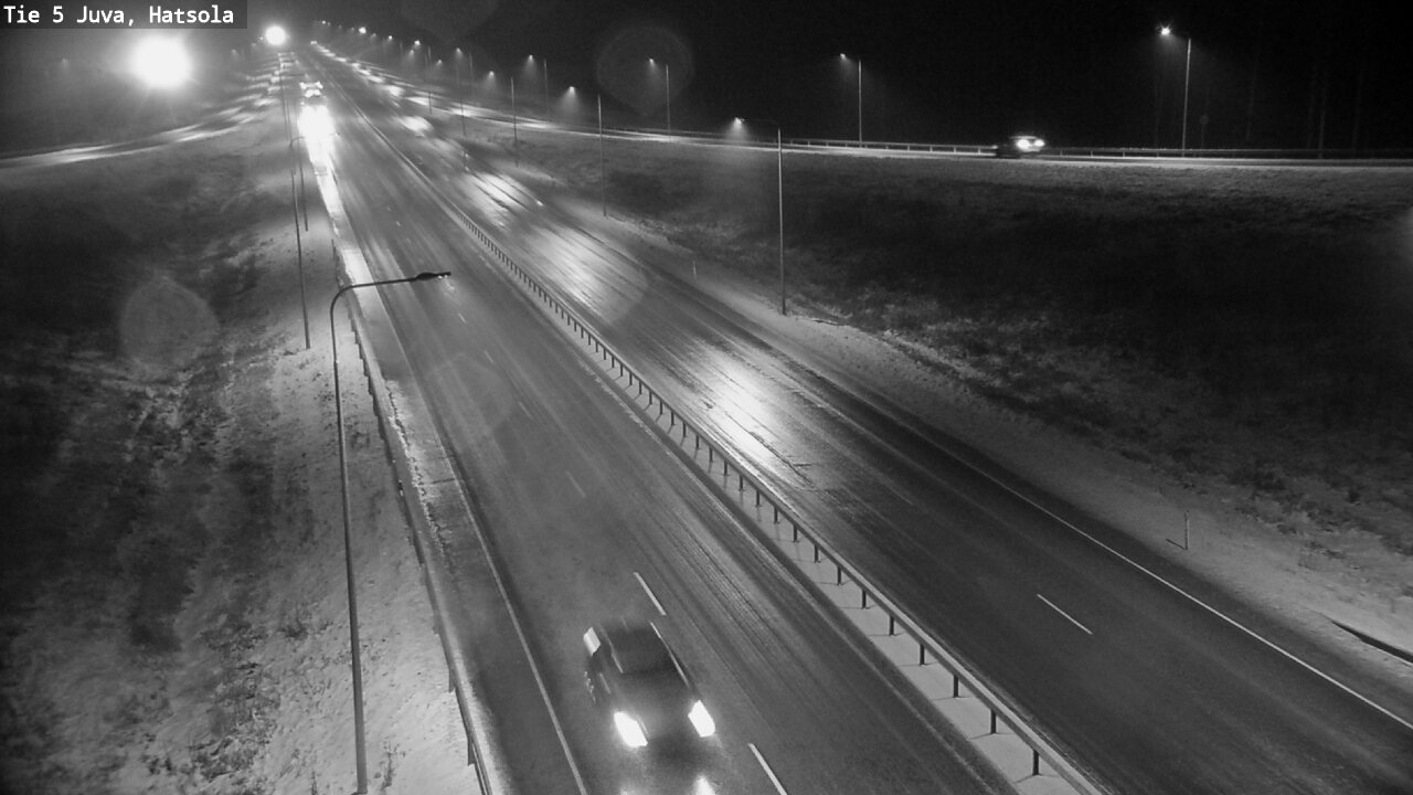 Weather Camera Image Väg 5 Juva, Hatsola, Juva, Etelä-Savo