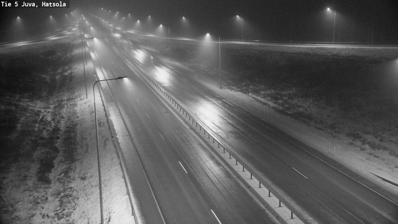 Weather Camera Image Väg 5 Juva, Hatsola, Juva, Etelä-Savo