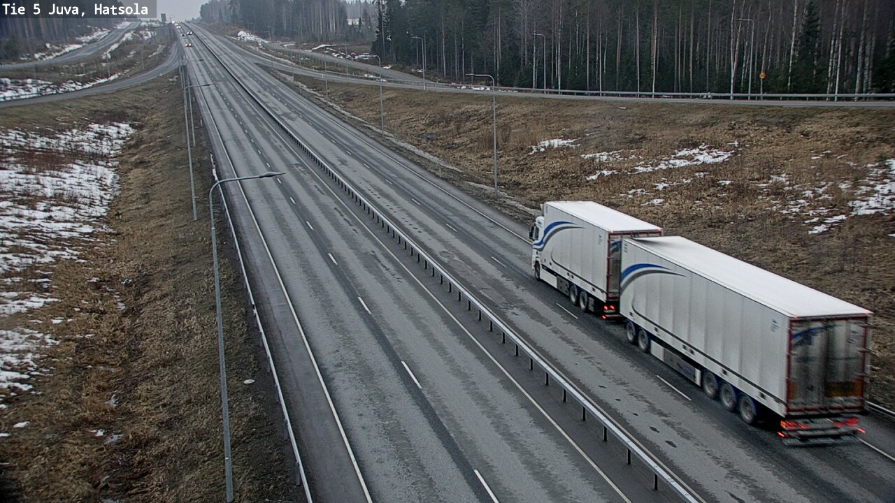 Weather Camera Image Road 5 Juva, Hatsola, Juva, Etelä-Savo