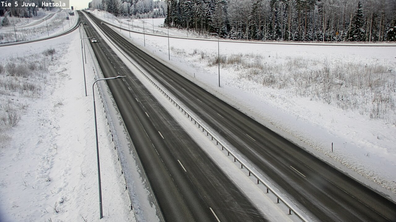 Weather Camera Image Road 5 Juva, Hatsola, Juva, Etelä-Savo