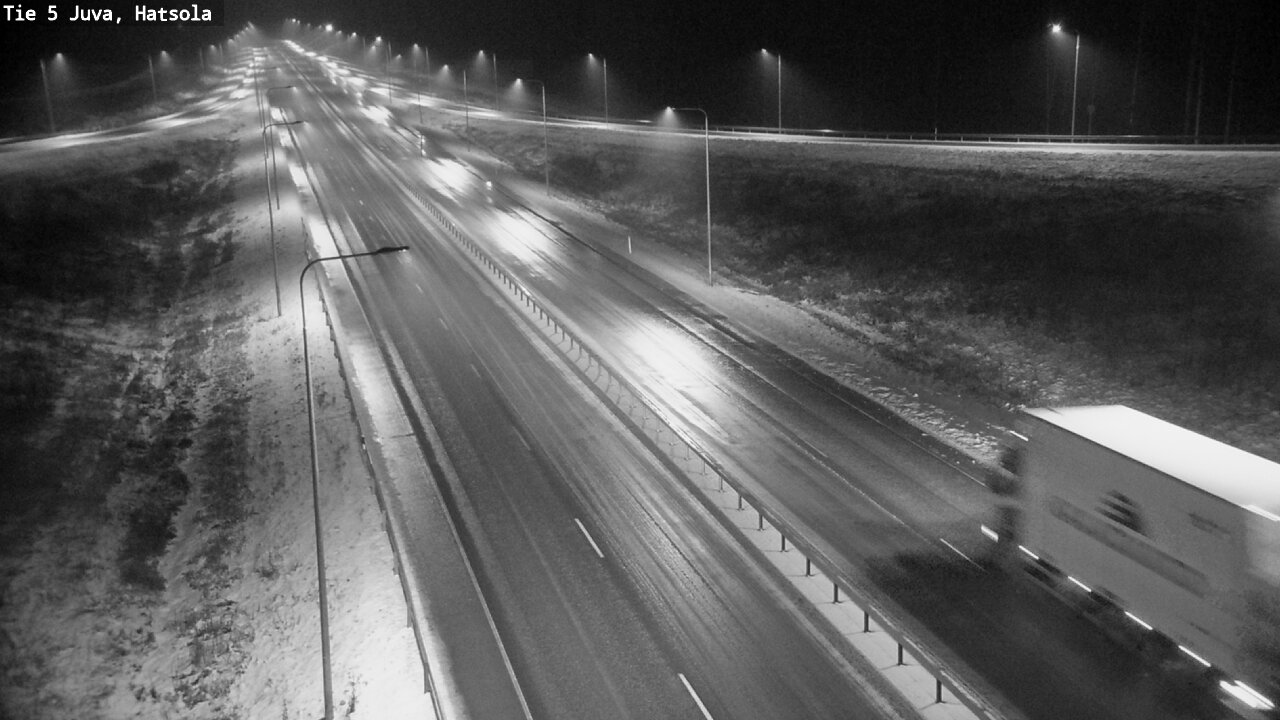 Weather Camera Image Väg 5 Juva, Hatsola, Juva, Etelä-Savo