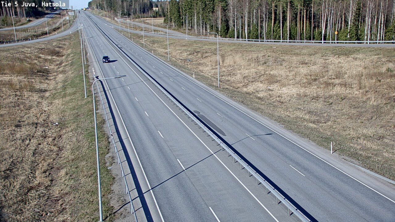 Weather Camera Image Road 5 Juva, Hatsola, Juva, Etelä-Savo