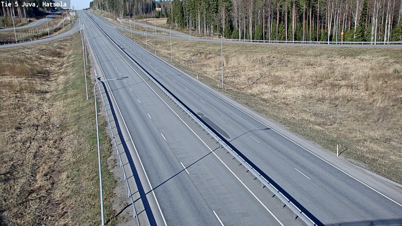 Weather Camera Image Road 5 Juva, Hatsola, Juva, Etelä-Savo