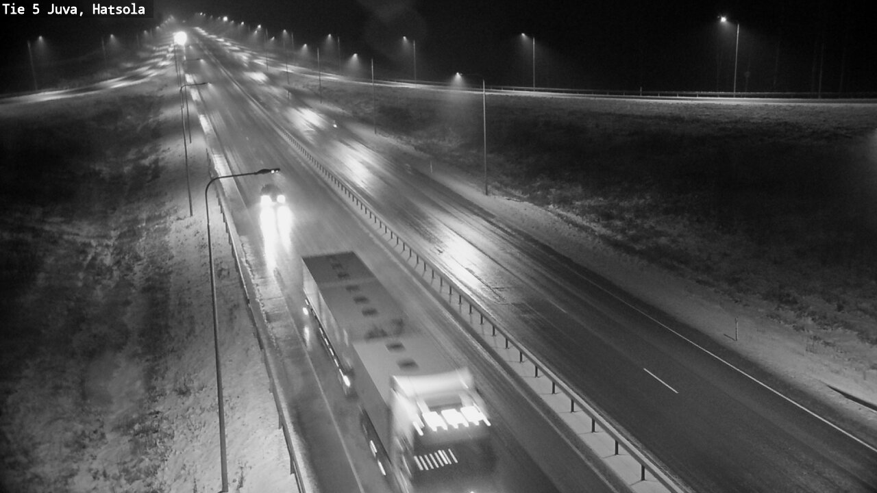 Weather Camera Image Väg 5 Juva, Hatsola, Juva, Etelä-Savo