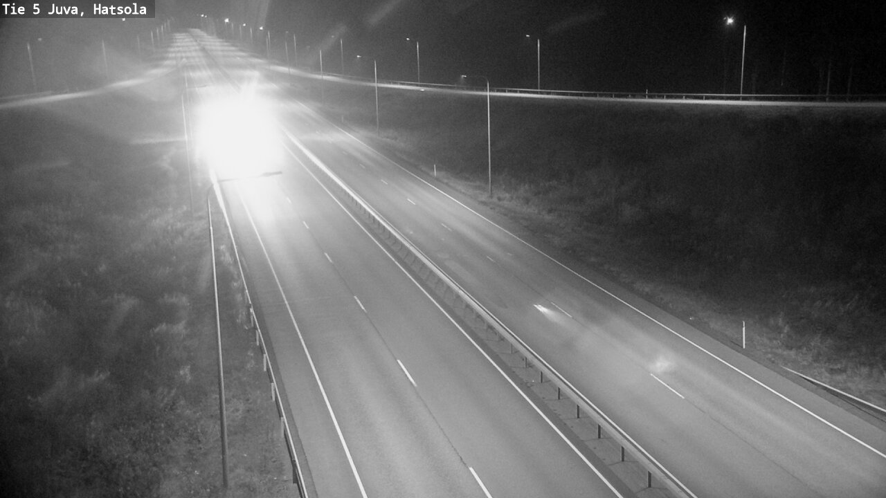 Weather Camera Image Väg 5 Juva, Hatsola, Juva, Etelä-Savo
