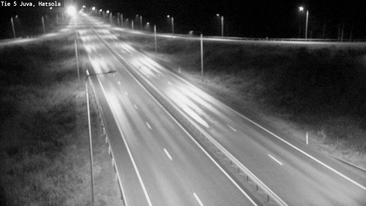 Weather Camera Image Väg 5 Juva, Hatsola, Juva, Etelä-Savo