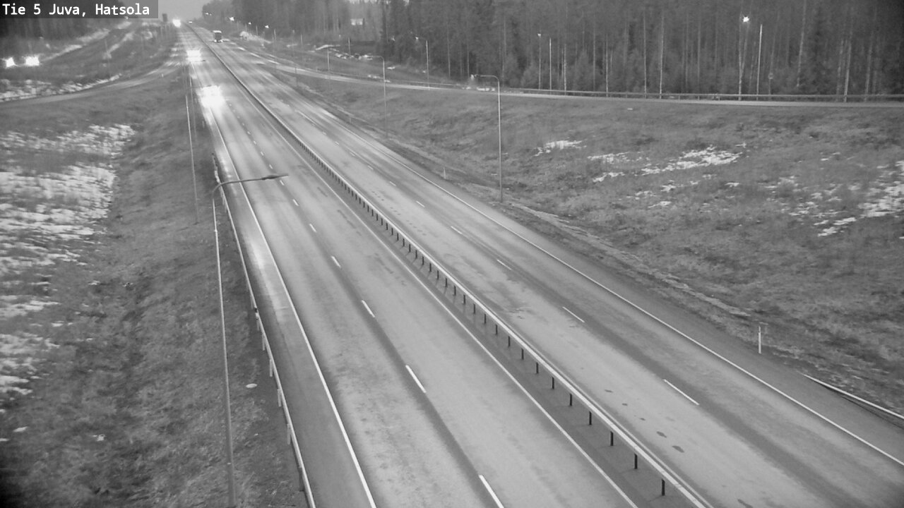 Weather Camera Image Road 5 Juva, Hatsola, Juva, Etelä-Savo