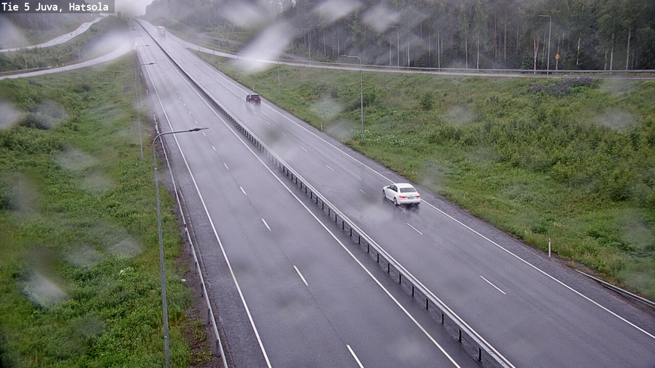 Weather Camera Image Väg 5 Juva, Hatsola, Juva, Etelä-Savo