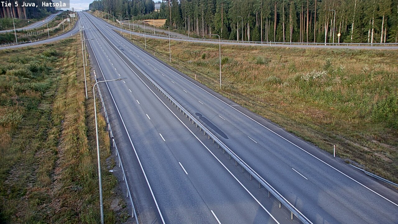 Weather Camera Image Road 5 Juva, Hatsola, Juva, Etelä-Savo