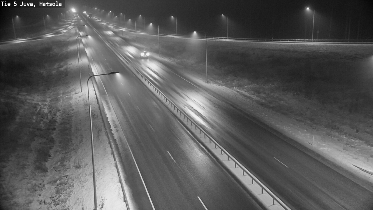 Weather Camera Image Väg 5 Juva, Hatsola, Juva, Etelä-Savo