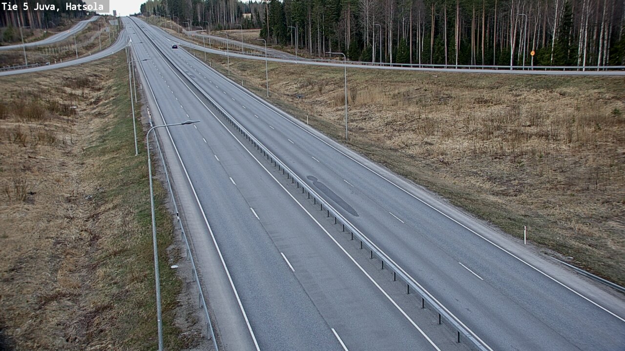 Weather Camera Image Road 5 Juva, Hatsola, Juva, Etelä-Savo