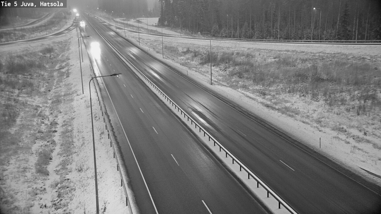 Weather Camera Image Väg 5 Juva, Hatsola, Juva, Etelä-Savo